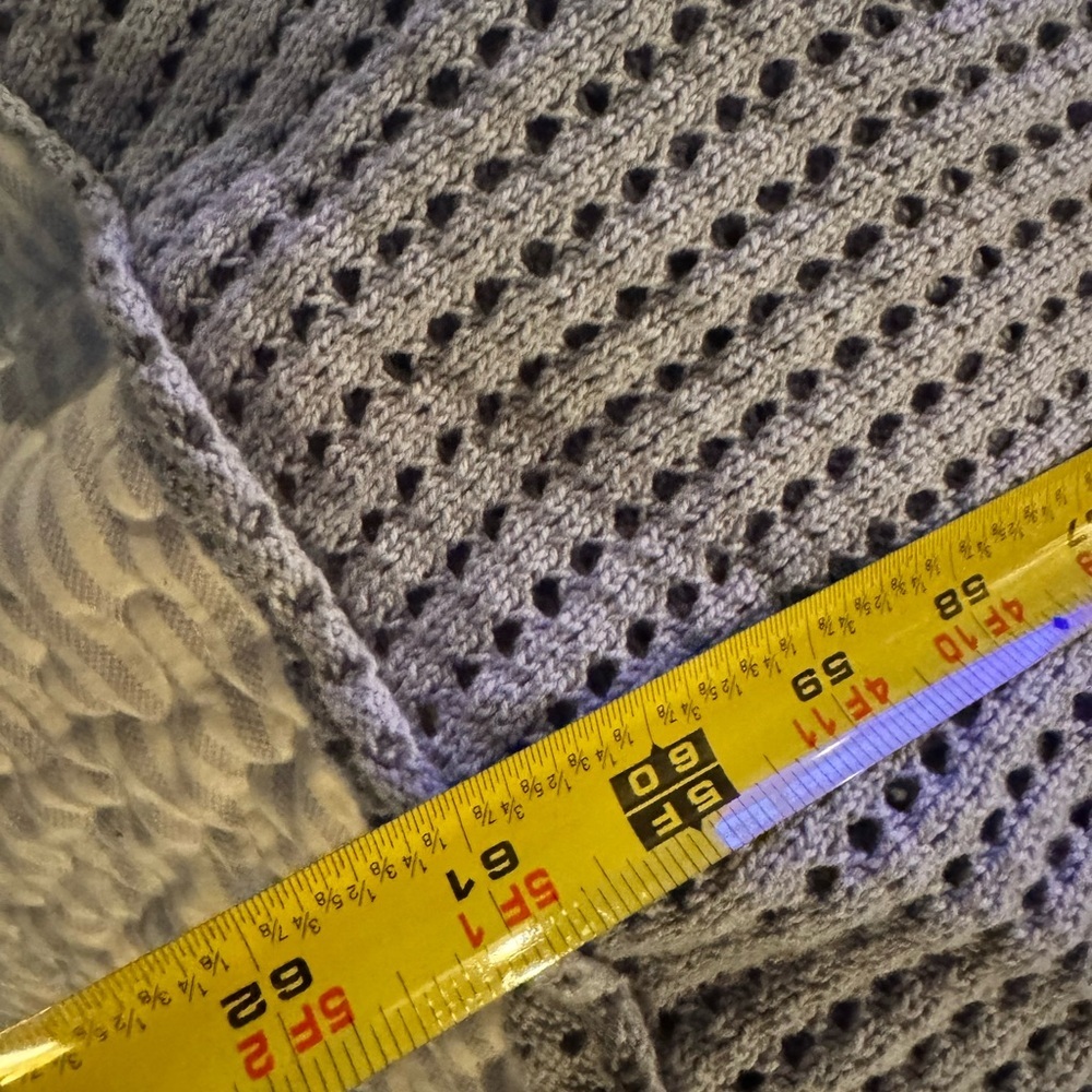 Le AL.X Crochet knit sleeveless  Maxi Dress - Picture 10 of 10